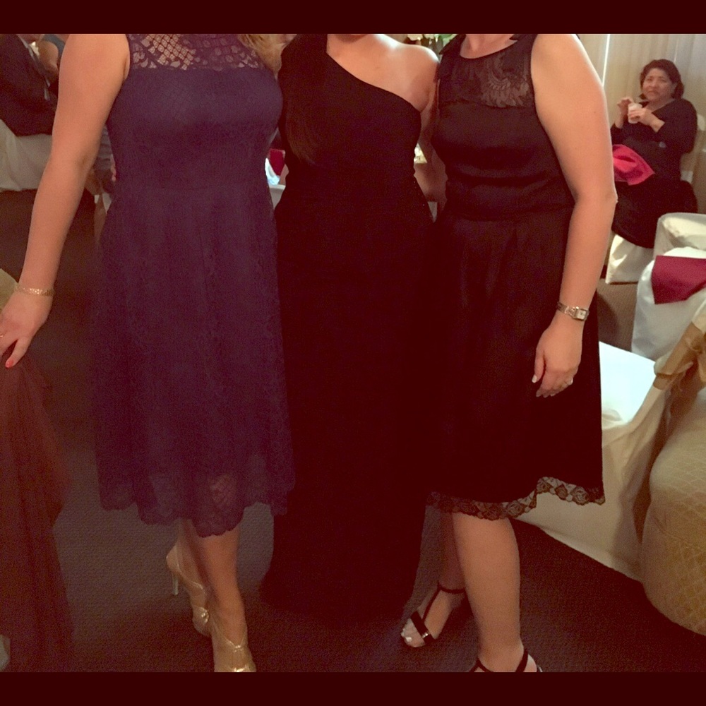 One Shoulder Long Formal Dress